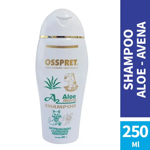 Champú con Aloe Vera (Antipruriginoso, Cicatrizante, Hidratante Perros y Gatos