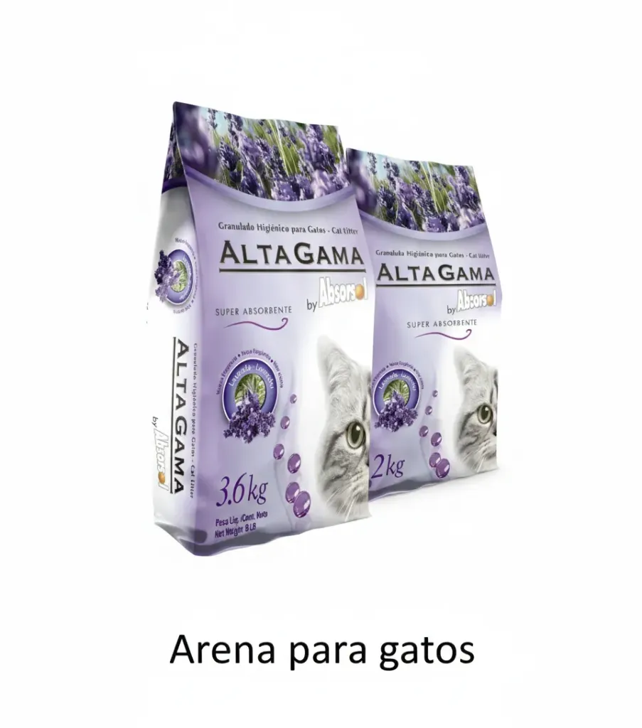 Arena baño gatos Alta Gama Perfumada 3,6 kg