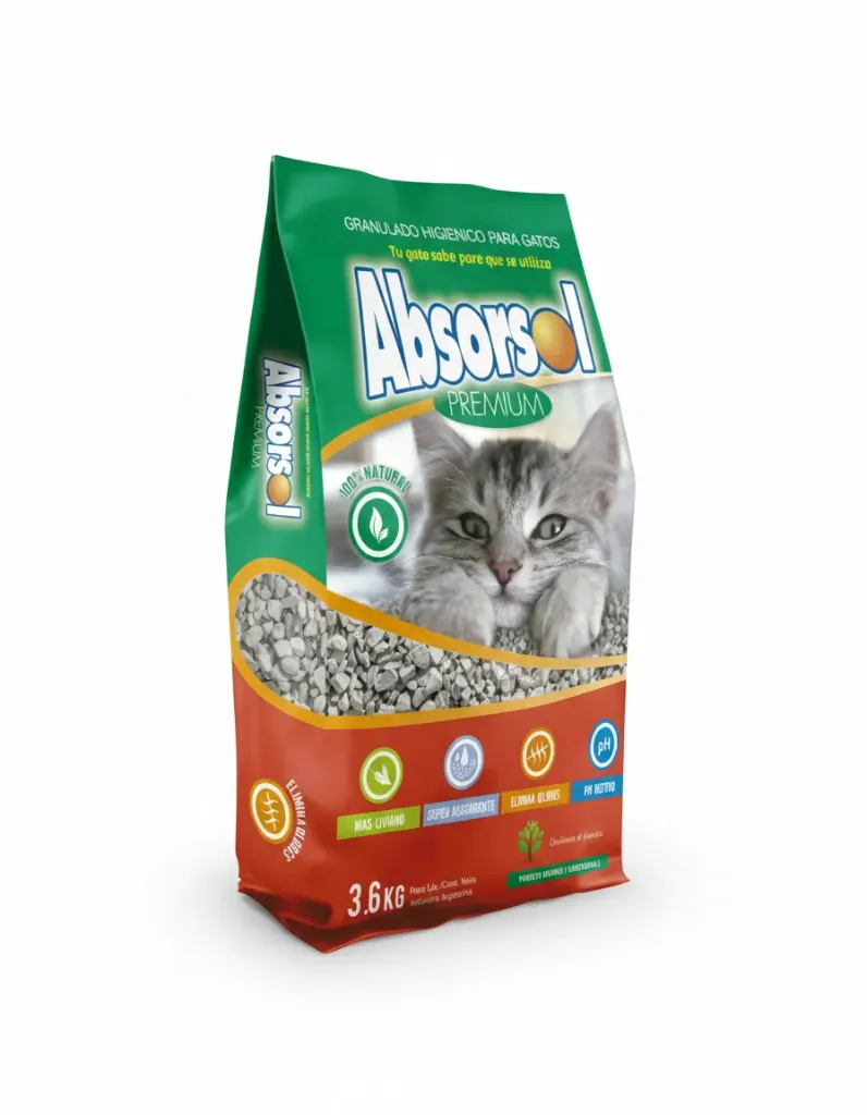 [A000046] Arena baño gatos Premium 3,6 kg 