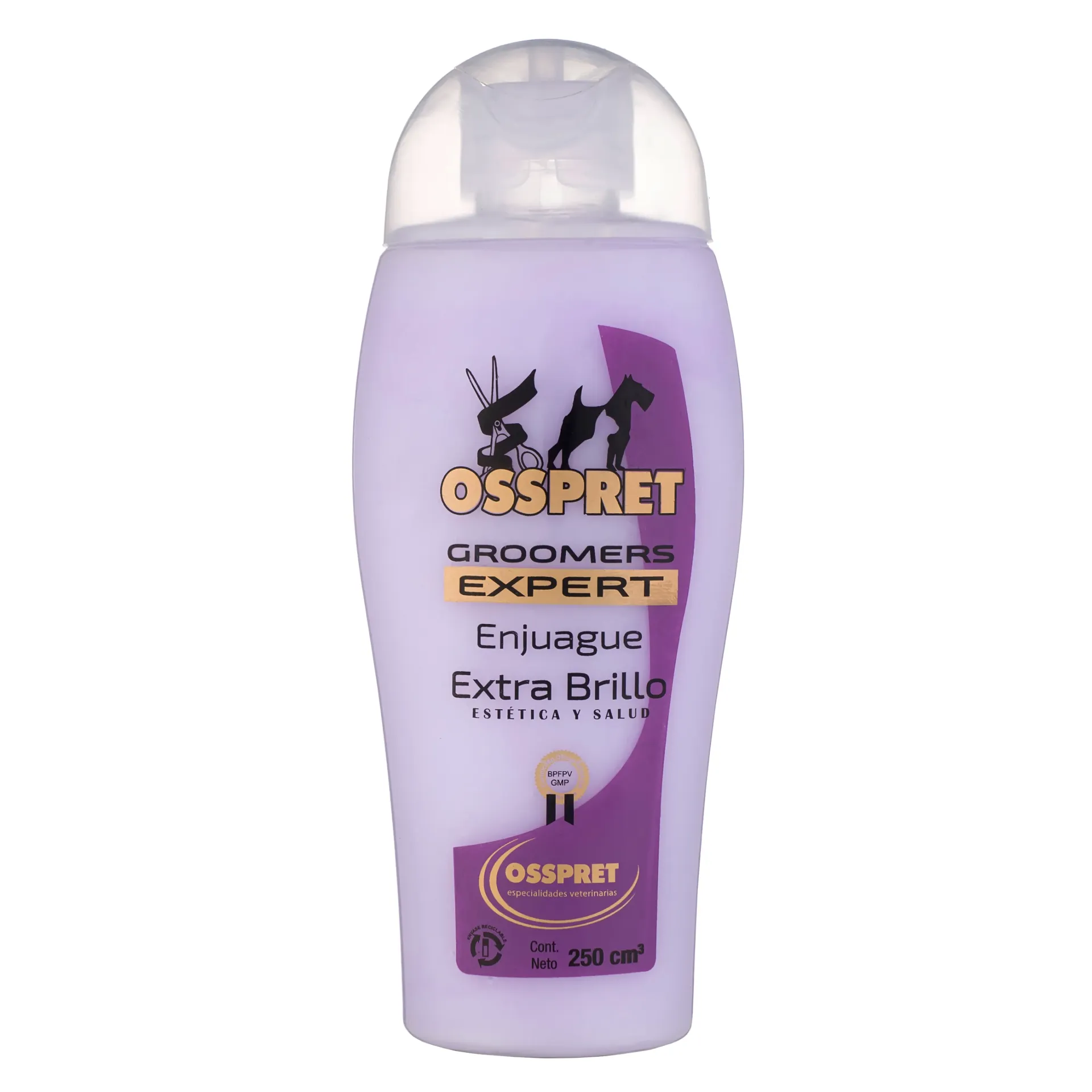 [OSS-CAGE-250] Groomers Expert  Osspret  Acondicionador Extra Brillo 